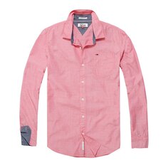 Рубашка Tommy Jeans DM0DM01705, розовый