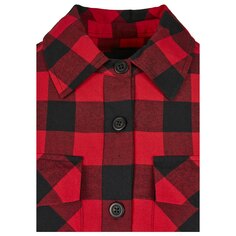 Рубашка Urban Classics Flannel, красный