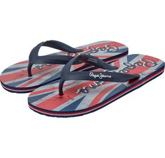 Шлепанцы Pepe Jeans Hawai Flag, синий