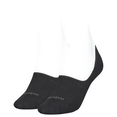 Носки Calvin Klein Footie Mid Cut 2 шт, черный