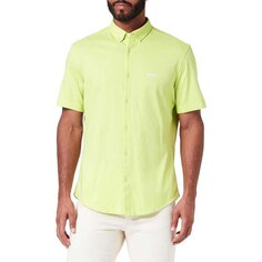 Рубашка с коротким рукавом BOSS Biadia R, зеленый