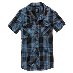 Рубашка с коротким рукавом Brandit Roadstar, синий