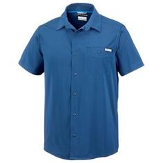 Рубашка с коротким рукавом Columbia Triple Canyon Solid, синий