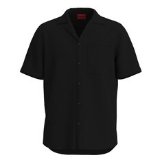 Рубашка с коротким рукавом HUGO Ellino 10248298 01, черный