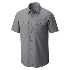 Рубашка с коротким рукавом Mountain Hardwear Canyon, серый