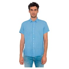 Рубашка с коротким рукавом Pepe Jeans Mark, синий