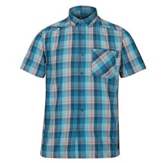 Рубашка с коротким рукавом Regatta Kalambo V Checked, синий