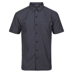 Рубашка с коротким рукавом Regatta Mindano VI Printed, серый