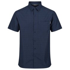 Рубашка с коротким рукавом Regatta Mindano VI, синий