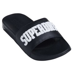 Шлепанцы Superdry High Build Logo Pool, черный