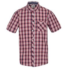 Рубашка с коротким рукавом Trespass Wackerton, красный