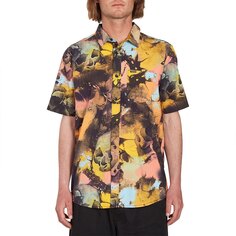 Рубашка с коротким рукавом Volcom Skulli Print, желтый