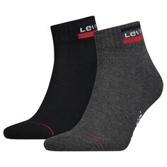 Носки Levi´s Sportswear Logo Mid 2 шт, серый Levis
