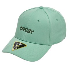 Бейсболка Oakley 6 Panel Stretch Metallic, зеленый