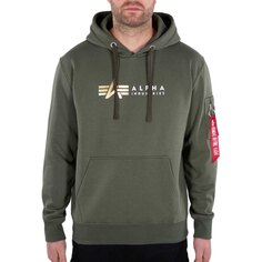 Свитер Alpha Industries Label, зеленый