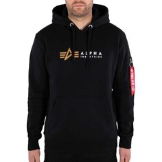 Свитер Alpha Industries Label, черный