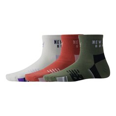Носки New Balance Running Impact Ankle 3 шт, разноцветный