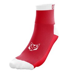 Носки Otso Calcetines Multi-sport Low Cut Red &amp; White, красный