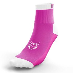 Носки Otso Calcetines Multi-sport Low Cut Fluo Pink &amp; White, розовый