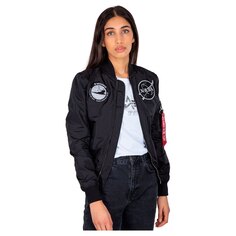 Куртка Alpha Industries MA-1 TT NASA Reversible, черный