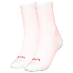 Носки Puma Cat Logo Rib 2 шт, розовый