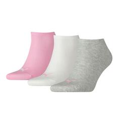 Носки Puma Sneaker Plain 3 шт, розовый