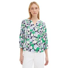 Блузка Tom Tailor Feminine Raglan Sleeves 1035880, зеленый