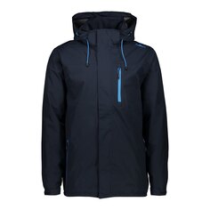 Куртка CMP 30X9727 Rain Zip Hood With Ventilation, синий