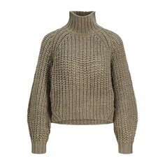 Свитер Jack &amp; Jones Kelvy Chunk Knit High Neck JJXX, коричневый