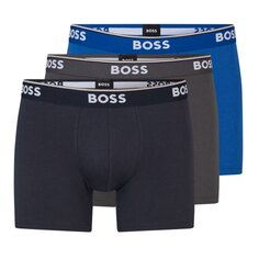 Боксеры BOSS Power Slip 3 шт, разноцветный