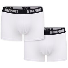 Боксеры Brandit Logo 2 шт, белый