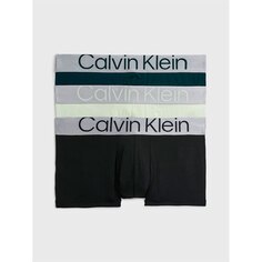 Боксеры Calvin Klein 000NB3074A Low Rise 3 шт, разноцветный