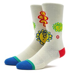 Носки Stance Happy Fields By Keith Haring, разноцветный