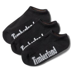 Носки Timberland Stratham Core No-Show 3 шт, черный