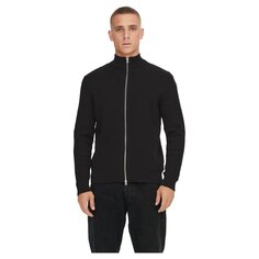 Свитер Only &amp; Sons Phil Full Zip, черный