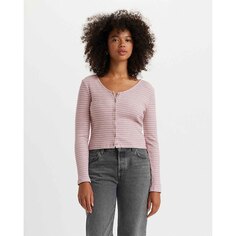 Футболка Levi´s Monica Long Sleeve Round Neck, фиолетовый Levis