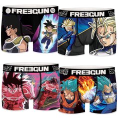 Боксеры Freegun Dragon Ball Collection PK5363 4 шт, разноцветный