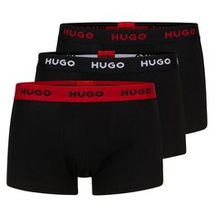 Боксеры HUGO 3 шт, черный