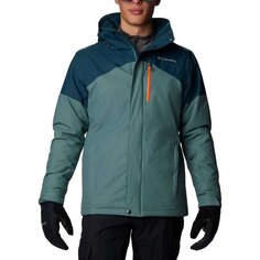 Куртка Columbia Last Tracks Full Zip Rain, зеленый