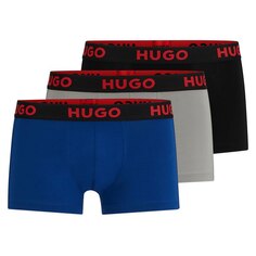 Боксеры HUGO Nebula 10251602 3 шт, разноцветный