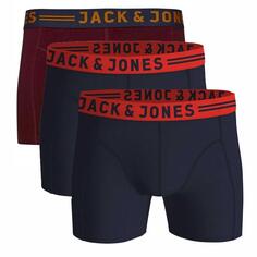 Боксеры Jack &amp; Jones Lich Field 3 шт, разноцветный