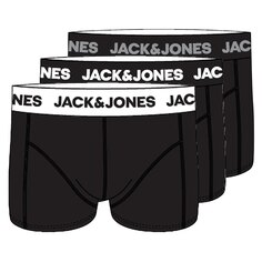 Боксеры Jack &amp; Jones Solid 3 шт, черный