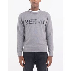 Свитер Replay UK2505.000.G23138 Crew Neck, серый