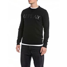 Свитер Replay UK2505.000.G23138 Crew Neck, черный