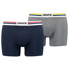 Боксеры Levi´s Placed Sprts Wear Logo Org 2 шт, разноцветный Levis