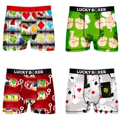 Боксеры Lucky PK2345 4 шт, разноцветный