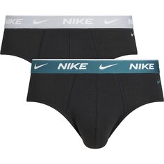 Боксеры Nike 0000KE1084 Slip 2 шт, черный