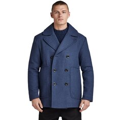 Пальто G-Star Wool Peacoat, синий