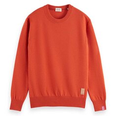 Свитер Scotch &amp; Soda Recycled Wool Crew Neck, оранжевый