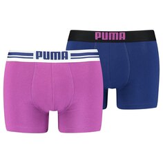 Боксеры Puma Placed Logo 2 шт, синий